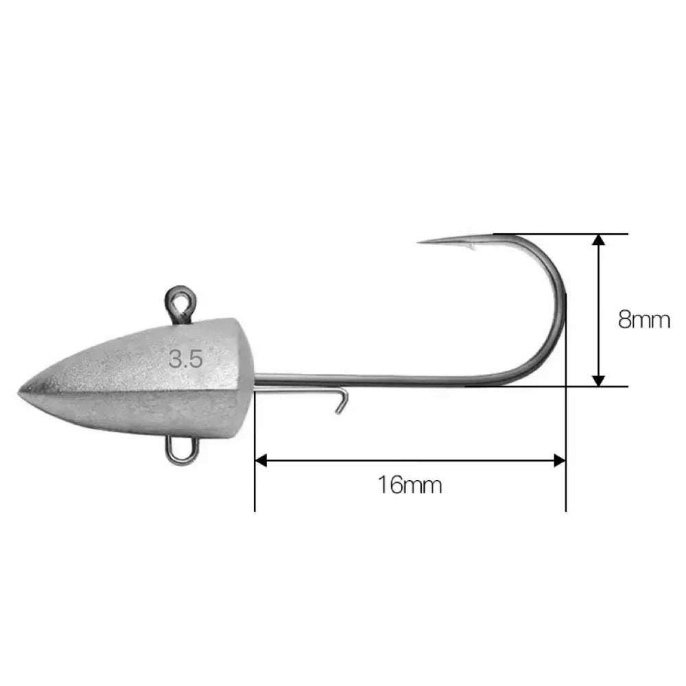 Dart Jighead (3.5g/5.0g) - Duke's Fishing Supply