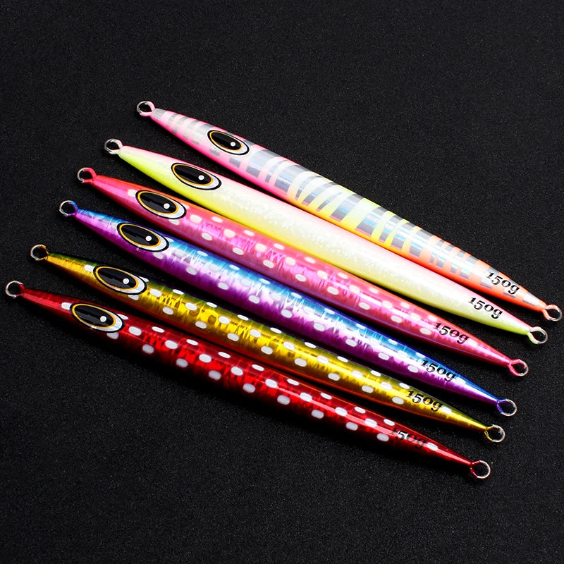 Sexfox Trolling Boat Fishing Slow Jigging Speed Sinking Vertical Metal Heavy Jig Tuna Deep Sea Fishing Lure - Duke's Fishing Supply