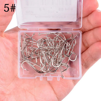 Barbed Long Shank Hooks (50/pk) - Duke's Fishing Supply