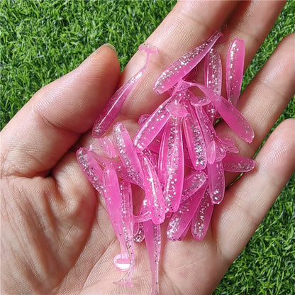 Micro Paddle Tail Swimbait (10/Pack) - Duke's Fishing Supply