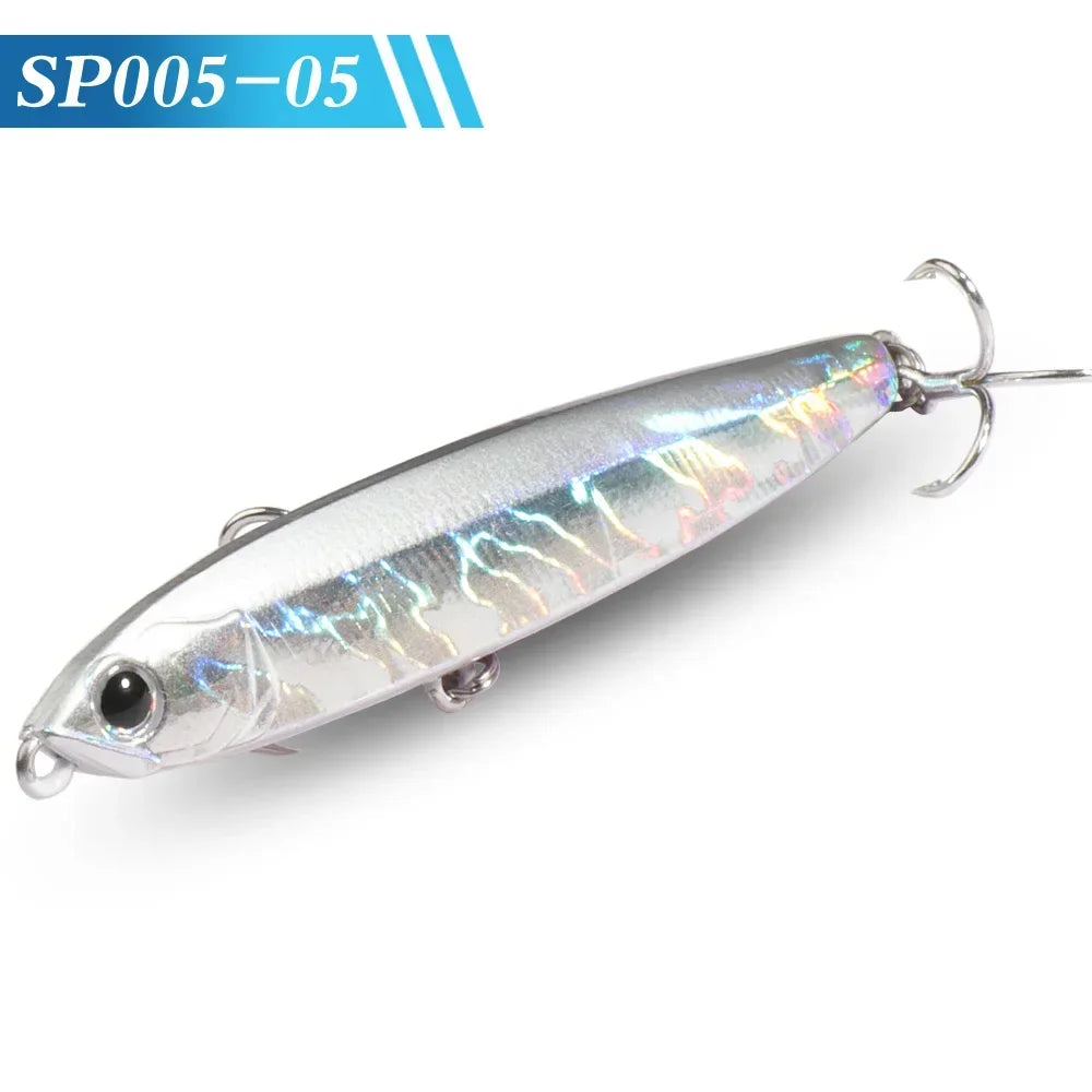 GOBAIT Sinking Pencil Bait 10g 14g 18g 24g Minnow 8cm 10cm Fishing Hook Metal Jig Wobbler Plopper Casting Gear Popper Pesca Lure - Duke's Fishing Supply