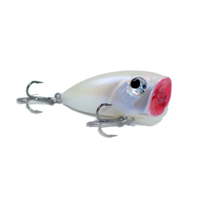 LETOYO 35mm 3.7g Micro Popper Fishing Lure Topwater Mini Artificial Hard Baits Wobblers For Stream Trout Bass Fishing Lures - Duke's Fishing Supply