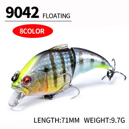 Slow Sinking Jointed Swimbait (0.3"/10g) - Duke's Fishing Supply