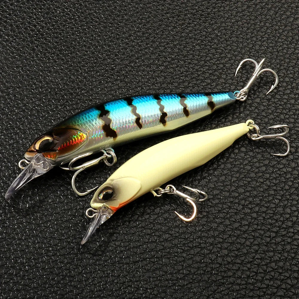 Fishing Lure Kit Floating 8.5g Bait Sinking Minnow 5g Wobbler Swimbait Carp Fishing Tackle Rattle Cranbait Set Pesca Jerkbait - Duke's Fishing Supply