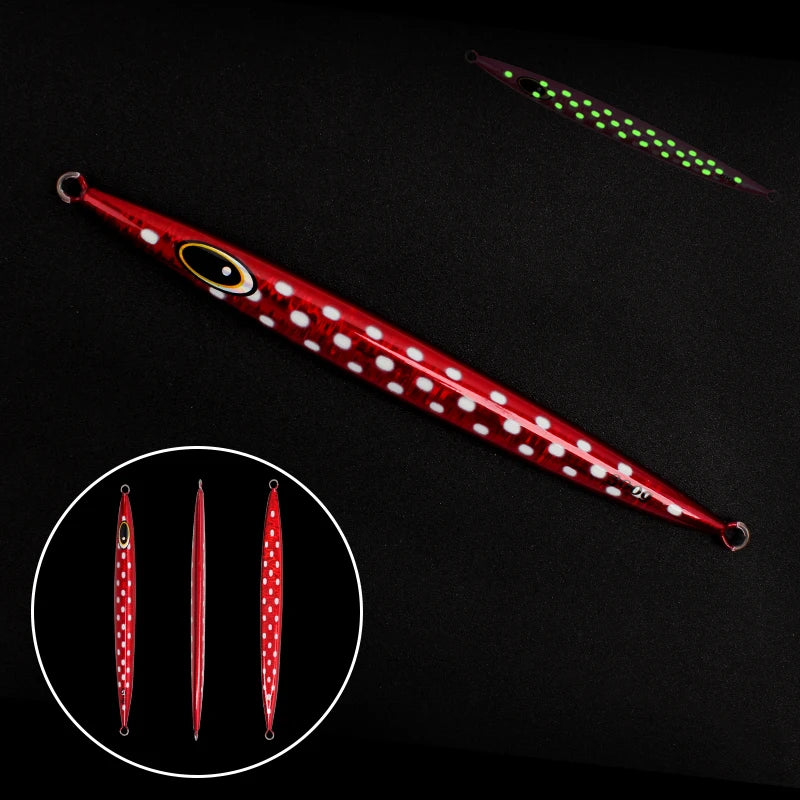 Sexfox Trolling Boat Fishing Slow Jigging Speed Sinking Vertical Metal Heavy Jig Tuna Deep Sea Fishing Lure - Duke's Fishing Supply