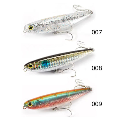 Hunthouse Pencil Fishing Lure Walk The Dog Top Water Artificial Bait Fishing Tackle For Pike Bass Bestselling Color Combos LW536 - Duke's Fishing Supply