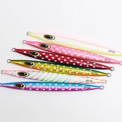 Sexfox Trolling Boat Fishing Slow Jigging Speed Sinking Vertical Metal Heavy Jig Tuna Deep Sea Fishing Lure - Duke's Fishing Supply