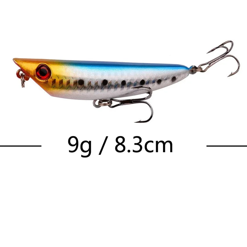 Topwater Popper (Various Sizes) - Duke's Fishing Supply