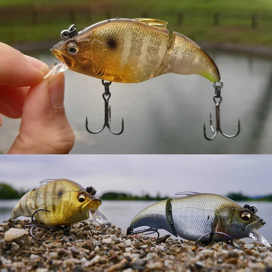 Slow Sinking Jointed Swimbait (0.3"/10g) - Duke's Fishing Supply