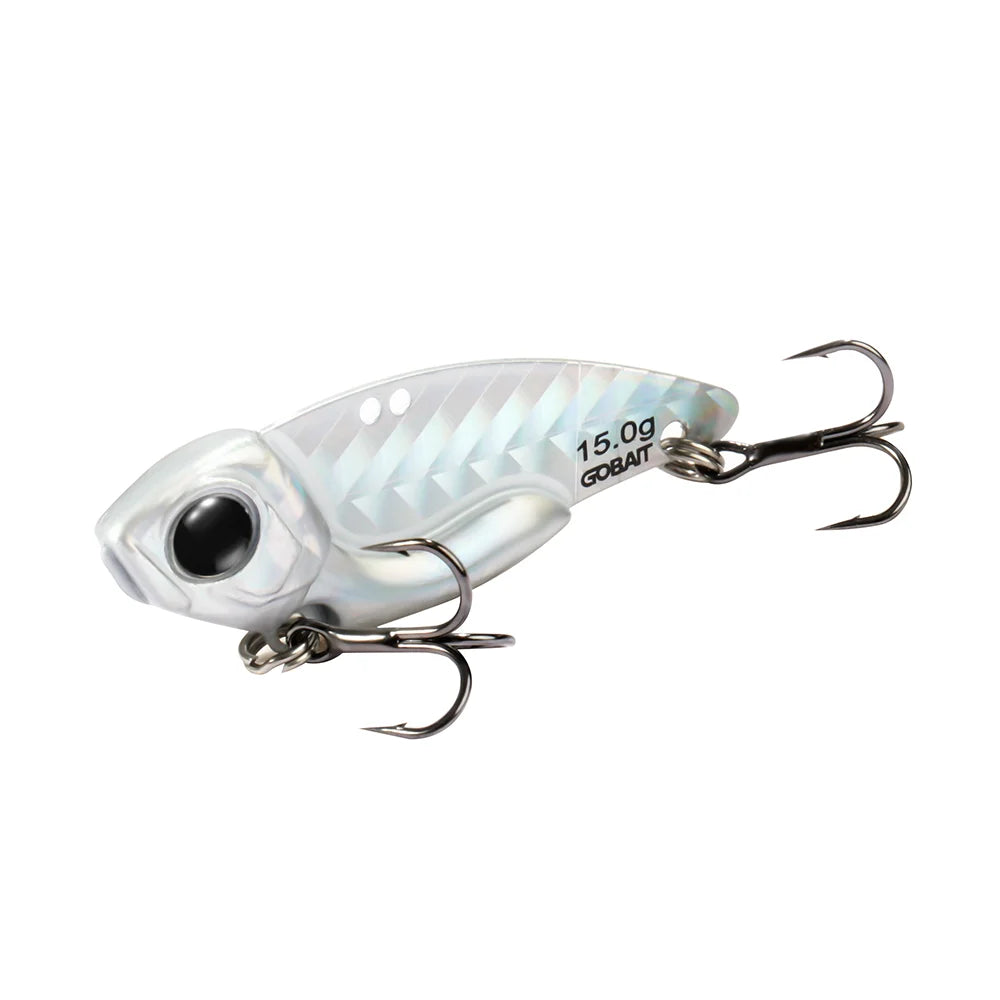 Metal Jig VIB Lure 7g 10g 15g Spoon Spinner Color Spinning Fishing Tackle Treble Hooks Swimbait Pesca Bait Spinnerbait VIBRATION - Duke's Fishing Supply
