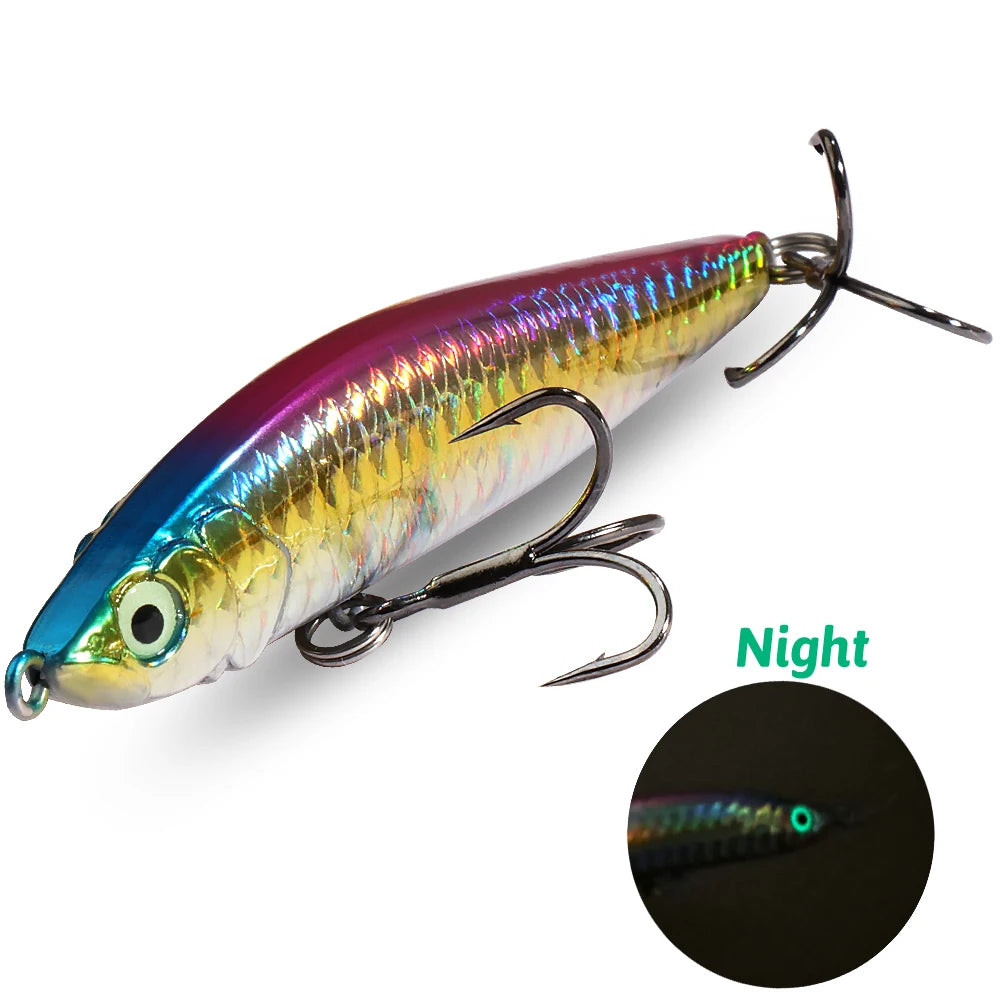 Sinking Pencil Bait 16g 9.8cm 12g 8.5cm Wobbler Weight Transfer System Popper Pesca Swimbait Cast Minnow Tackle Fishing Lure - Duke's Fishing Supply