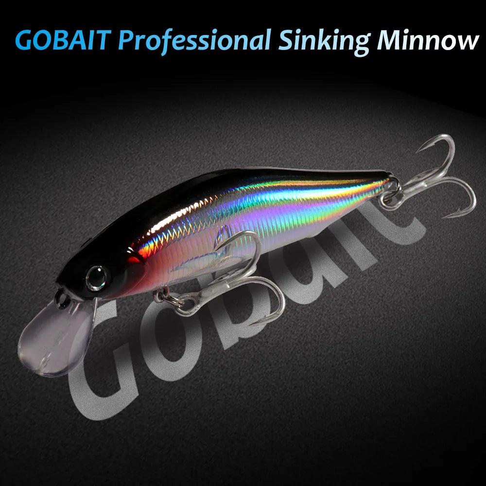 Sinking Minow 5g 7g 14g Jerkbait Magnetic Boost Fishing Lure Gravity Balance System Cast Deep Bait Wobbler Pesca Swimbait Pesca - Duke's Fishing Supply