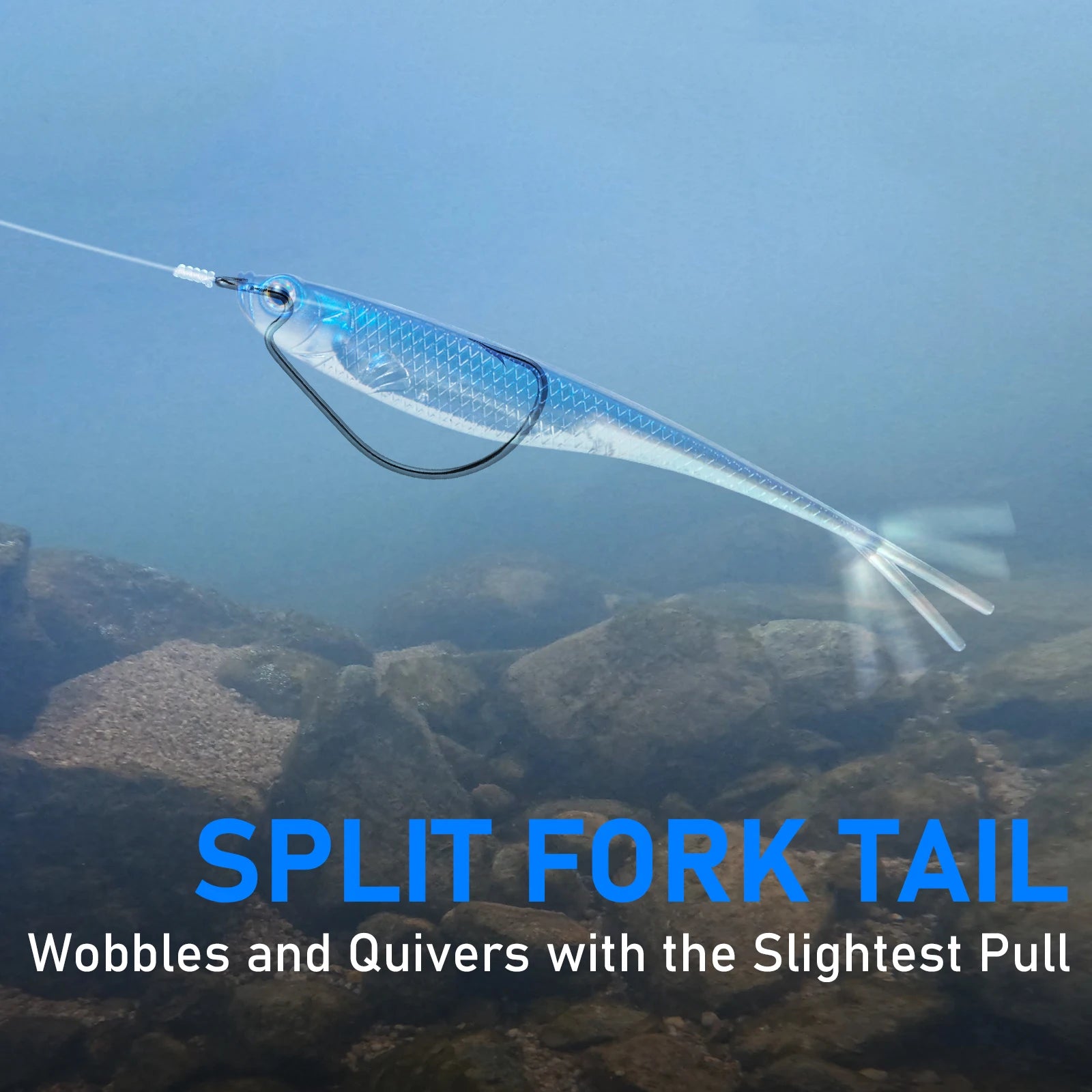 Soft Plastic Fluke (Various Sizes) - Duke's Fishing Supply