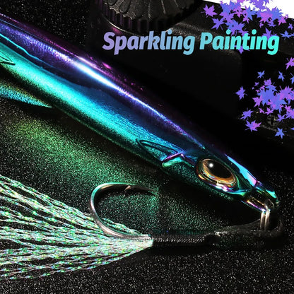 Metal Jig Fishing Lure 10g 20g 30g 40g Cast Swimbait Hook Wobbler Pike Spoon Carp Spinner Sea Tackle Kit Pesca Artificial Bait - Duke's Fishing Supply