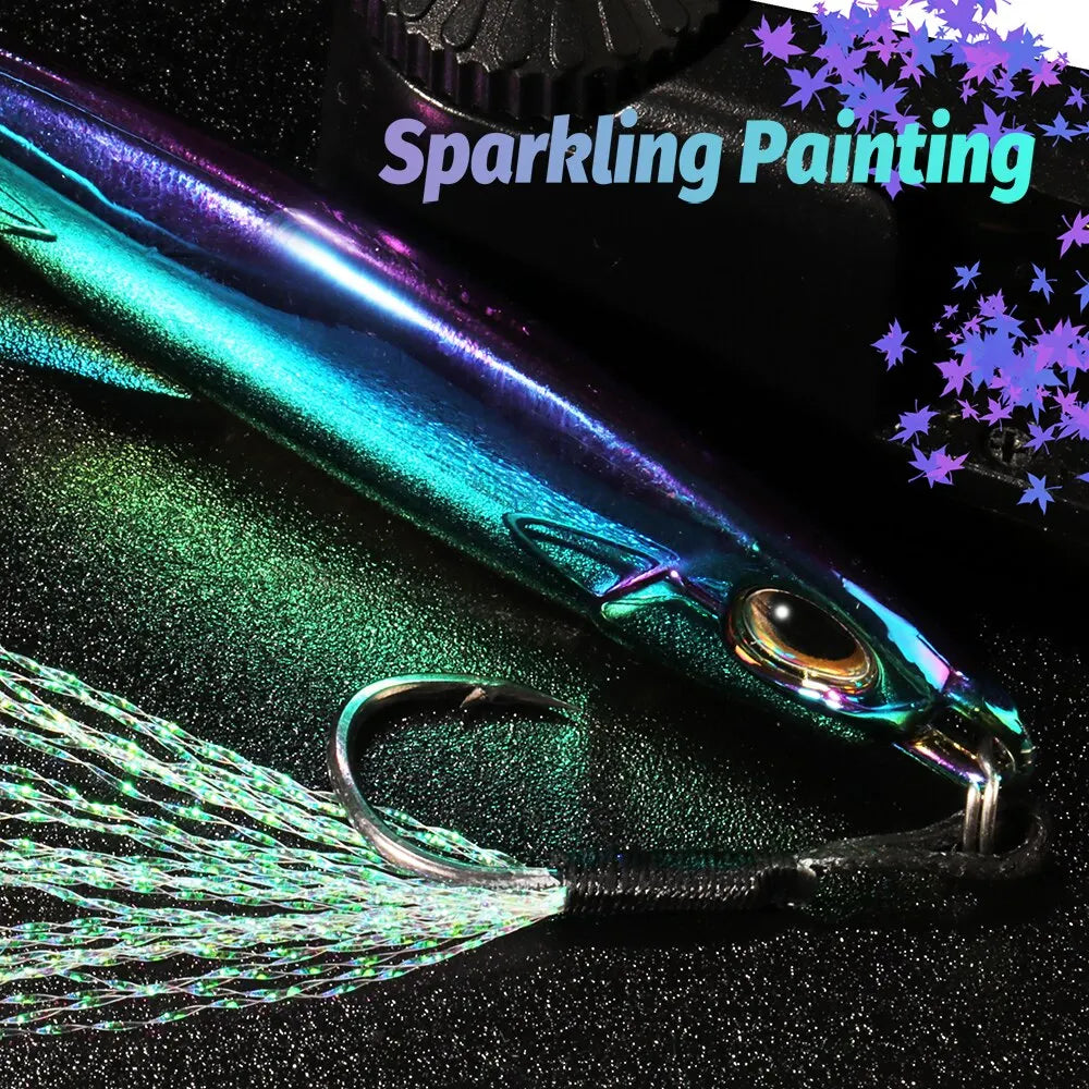 Metal Jig Fishing Lure 10g 20g 30g 40g Cast Swimbait Hook Wobbler Pike Spoon Carp Spinner Sea Tackle Kit Pesca Artificial Bait - Duke's Fishing Supply
