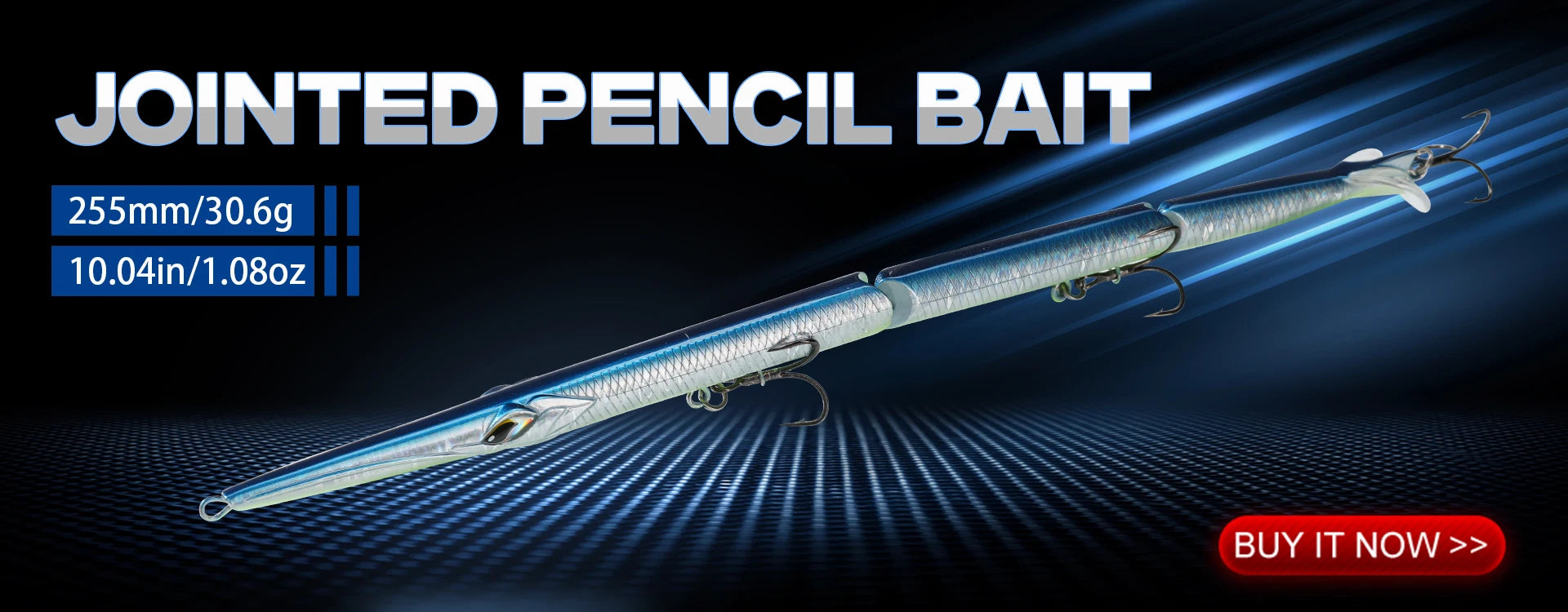 Hunthouse Don Belone Pencil Fishing Lure 225mm 23g/27g Floating/Sinking Long Casting Stickbaits For Leerfish Blue Fish LW506 - Duke's Fishing Supply