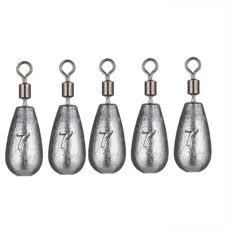 Drop Shot Sinker (5/pk) - Duke's Fishing Supply