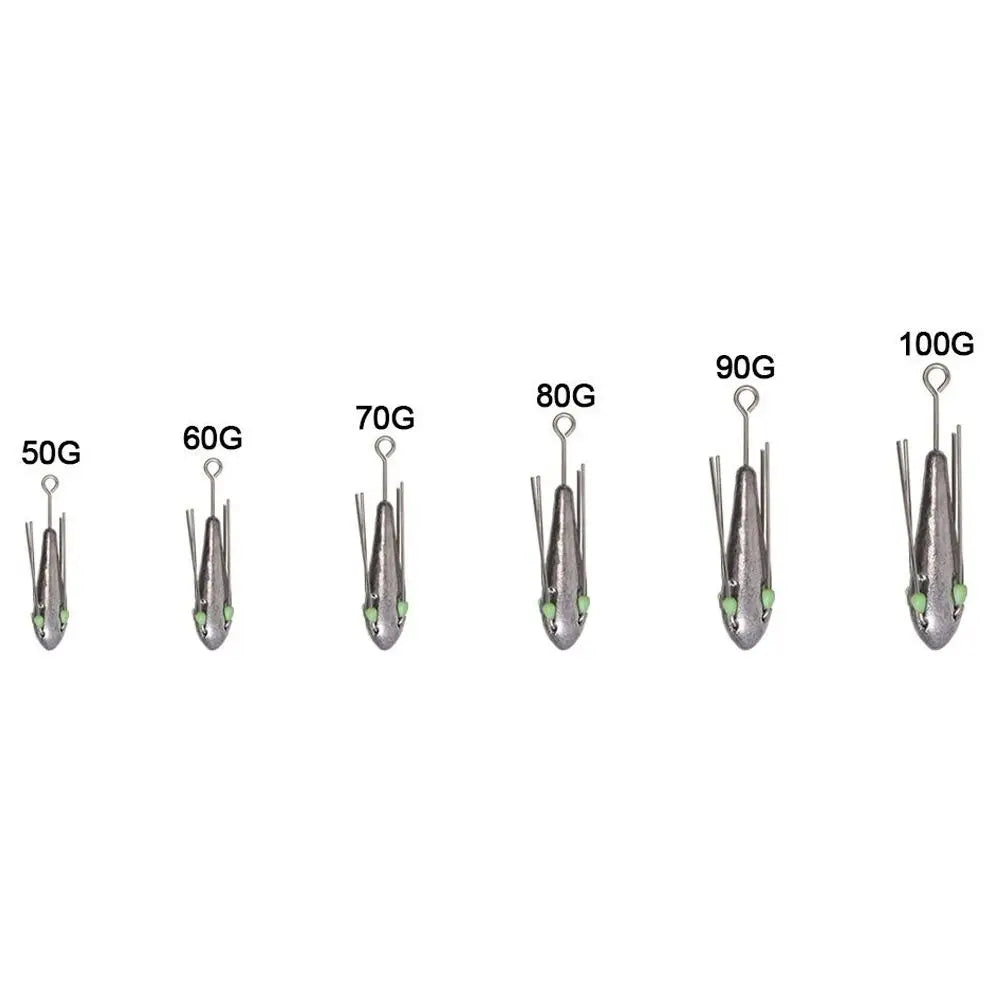 Surf Anchor Sinker Weights (50–110 g) - Duke's Fishing Supply