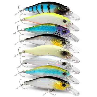 Fishing Lure Kit Floating 8.5g Bait Sinking Minnow 5g Wobbler Swimbait Carp Fishing Tackle Rattle Cranbait Set Pesca Jerkbait - Duke's Fishing Supply