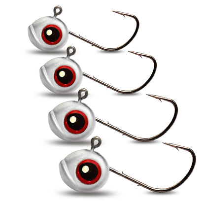 5-20Pcs Big Fish Eye Jig Head Hooks 2.5g 3.5g 5g Shank Barbed Root Ned Rig Fishing Soft Lure Kit Tackle Pesca Gear Fishhook - Duke's Fishing Supply