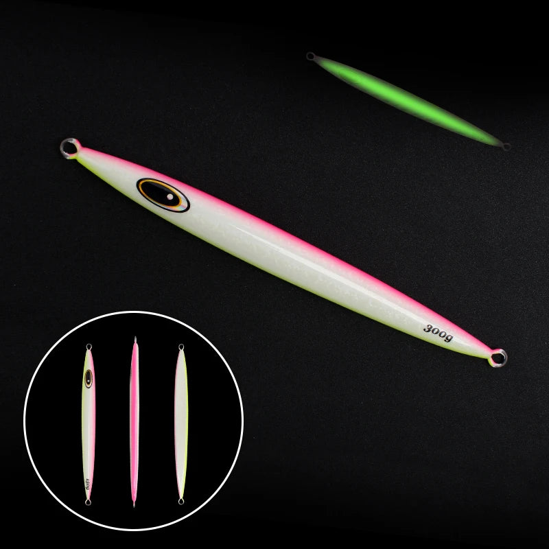 Sexfox Trolling Boat Fishing Slow Jigging Speed Sinking Vertical Metal Heavy Jig Tuna Deep Sea Fishing Lure - Duke's Fishing Supply