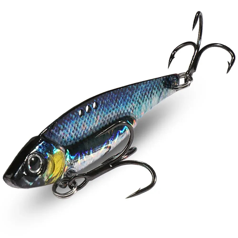 Spinner Spoon Metal Jig Bait 7.5g 10g 16g 20g VIB Sinking Blade Spinning Treble Hook Spinnerbait Pesca Tackle Sea Fishing Lure - Duke's Fishing Supply