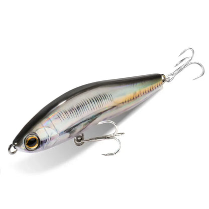 Sinking Pencil Lure 12.5g 24g Fishing Weight System Jerkbait Popper Hook Swimbait Pesca Tackle Cast Deep Minnow Silicone Bait - Duke's Fishing Supply