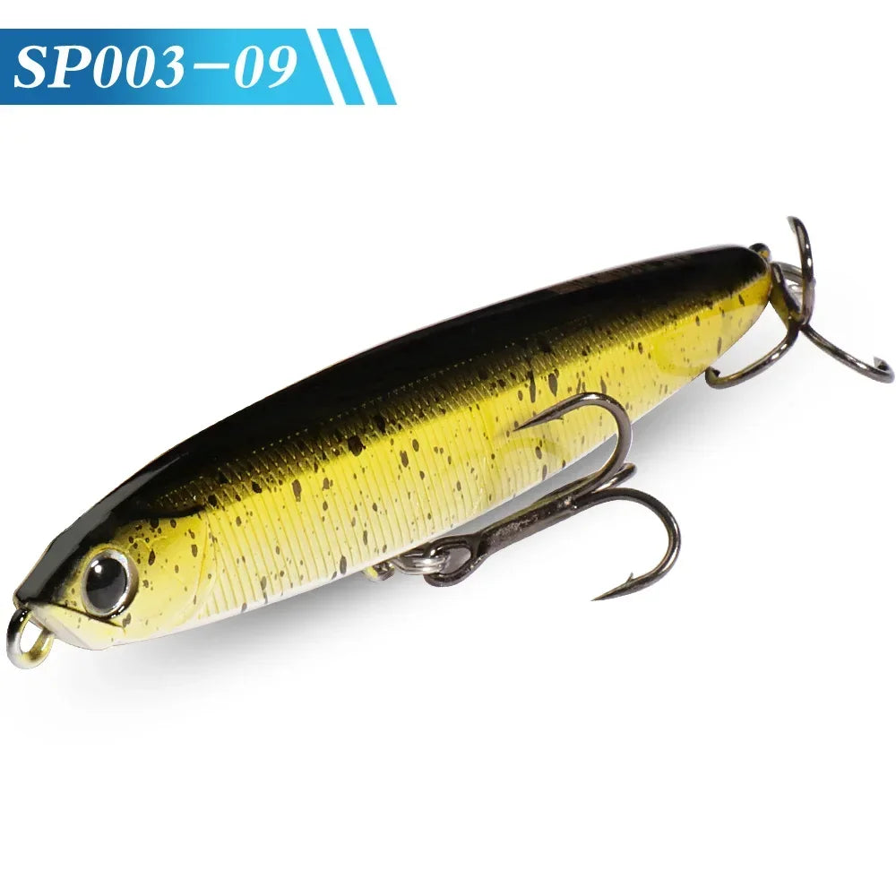 GOBAIT Sinking Pencil Bait 10g 14g 18g 24g Minnow 8cm 10cm Fishing Hook Metal Jig Wobbler Plopper Casting Gear Popper Pesca Lure - Duke's Fishing Supply
