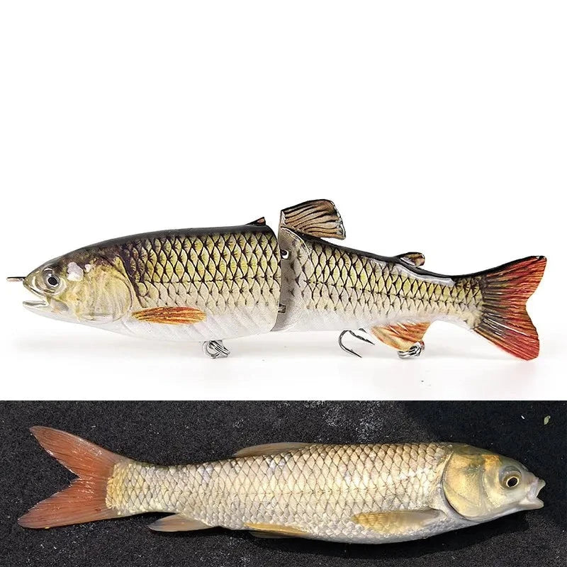 Premium Ultra-Realistic Jointed Swimbait - Duke's Fishing Supply