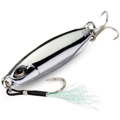 Metal Jig Fishing Lure 10g 20g 30g 40g Cast Swimbait Hook Wobbler Pike Spoon Carp Spinner Sea Tackle Kit Pesca Artificial Bait - Duke's Fishing Supply