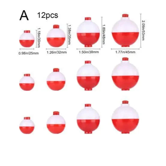 Ball Bobber (Various Sizes Set) - Duke's Fishing Supply