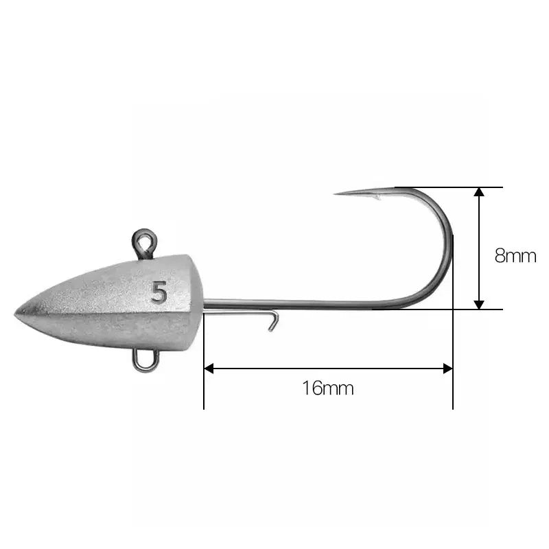 Dart Jighead (3.5g/5.0g) - Duke's Fishing Supply