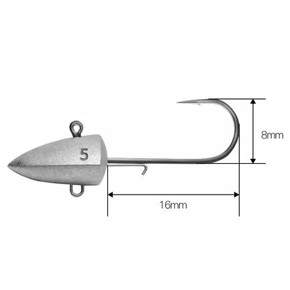 Dart Jighead (3.5g/5.0g) - Duke's Fishing Supply