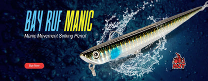 Hunthouse Don Belone Pencil Fishing Lure 225mm 23g/27g Floating/Sinking Long Casting Stickbaits For Leerfish Blue Fish LW506 - Duke's Fishing Supply