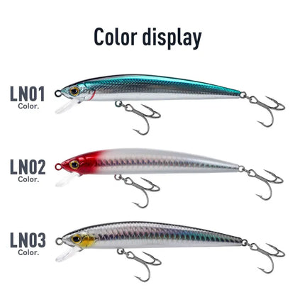 KINGDOM SP Shadow Fishing Lures 6.5g 9g 14g 14.2g Suspending Minnow Wobbler Crank Baits Artificial Sea Bass Pike Fishing Tackle - Duke's Fishing Supply
