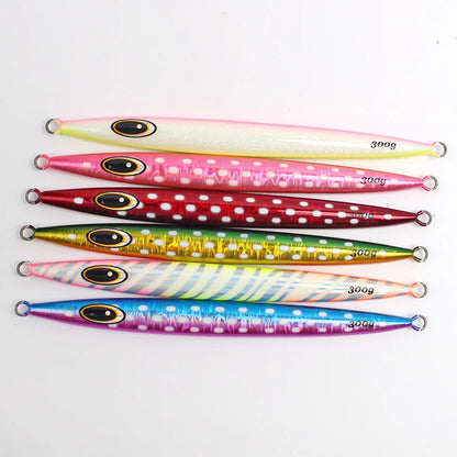 Sexfox Trolling Boat Fishing Slow Jigging Speed Sinking Vertical Metal Heavy Jig Tuna Deep Sea Fishing Lure - Duke's Fishing Supply