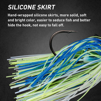 Skirted Weedless Jighead (12g/15g) - Duke's Fishing Supply