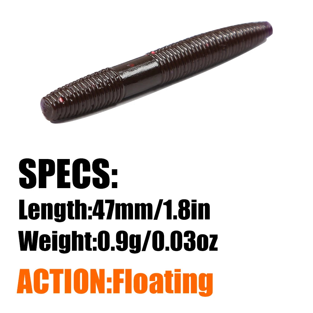 Senko Soft Plastic Worm (1.8") - Duke's Fishing Supply