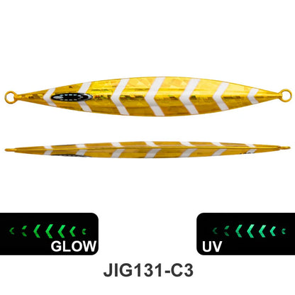 1pcs Vertical Speed Jigs120g150g200g250g300gSea Biomimetic Fish Iron PlateBait WobblerFishing Lure Artificial Ocean Boat Fishing - Duke's Fishing Supply