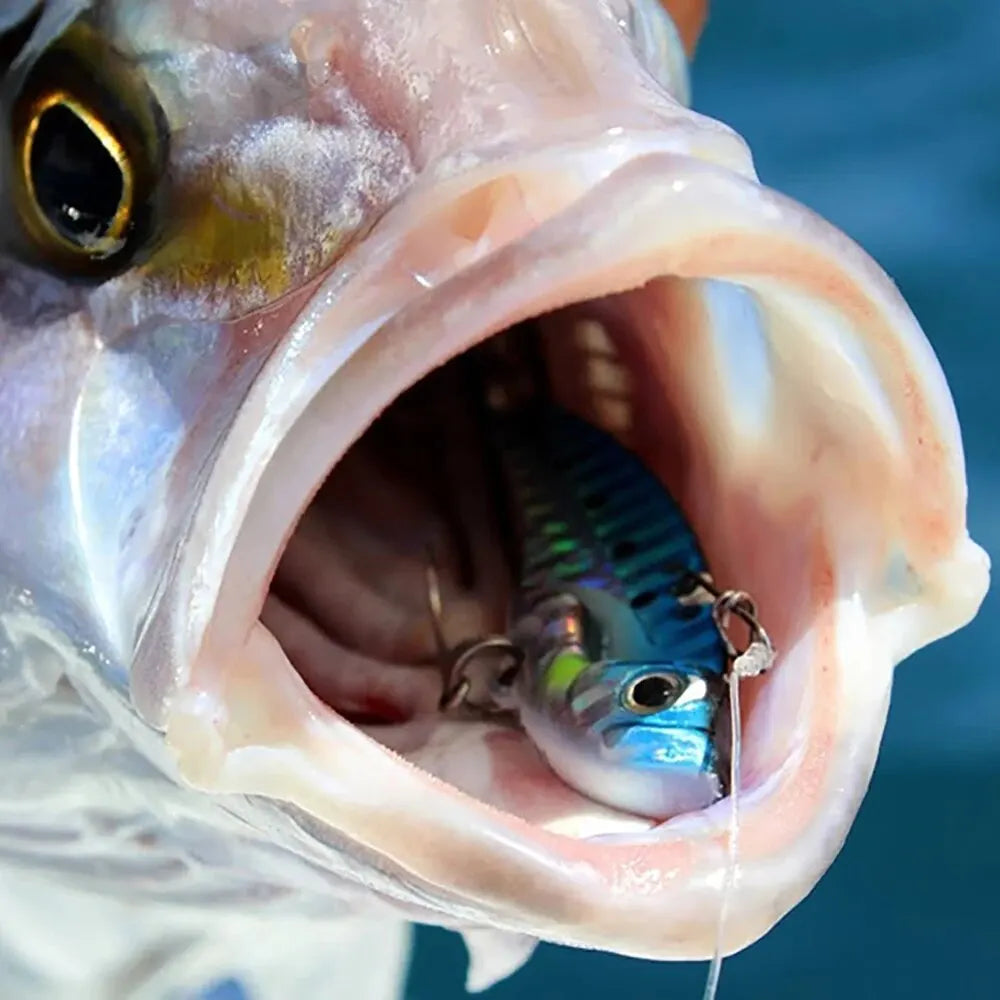 Metal Jig VIB Lure 7g 10g 15g Spoon Spinner Color Spinning Fishing Tackle Treble Hooks Swimbait Pesca Bait Spinnerbait VIBRATION - Duke's Fishing Supply