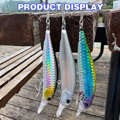 Fishing Lure Kit Floating 8.5g Bait Sinking Minnow 5g Wobbler Swimbait Carp Fishing Tackle Rattle Cranbait Set Pesca Jerkbait - Duke's Fishing Supply