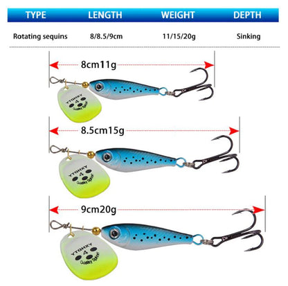 Lite Inline Spinner (Various Sizes) - Duke's Fishing Supply