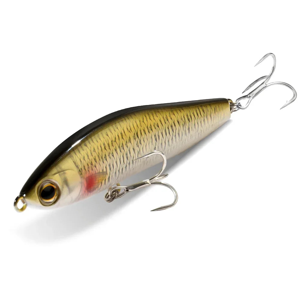 Sinking Pencil Lure 12.5g 24g Fishing Weight System Jerkbait Popper Hook Swimbait Pesca Tackle Cast Deep Minnow Silicone Bait - Duke's Fishing Supply