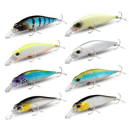 Fishing Lure Kit Floating 8.5g Bait Sinking Minnow 5g Wobbler Swimbait Carp Fishing Tackle Rattle Cranbait Set Pesca Jerkbait - Duke's Fishing Supply