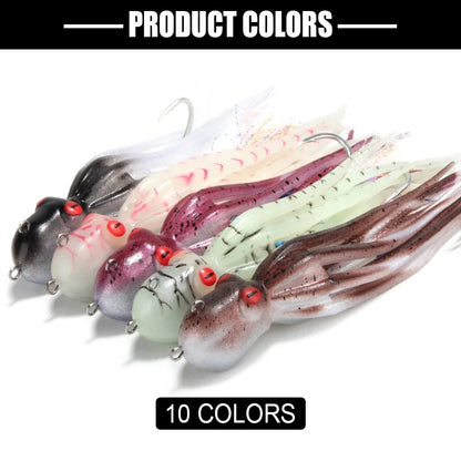 Luminous Octopus Jig (110-200g) - Duke's Fishing Supply