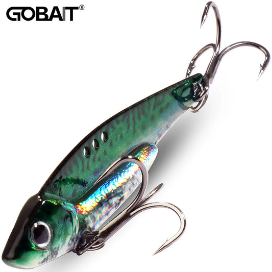 Spinner Spoon Metal Jig Bait 7.5g 10g 16g 20g VIB Sinking Blade Spinning Treble Hook Spinnerbait Pesca Tackle Sea Fishing Lure - Duke's Fishing Supply