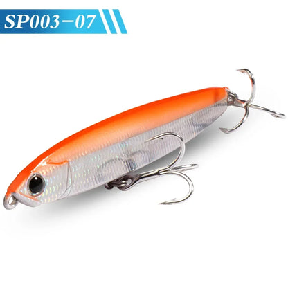 GOBAIT Sinking Pencil Bait 10g 14g 18g 24g Minnow 8cm 10cm Fishing Hook Metal Jig Wobbler Plopper Casting Gear Popper Pesca Lure - Duke's Fishing Supply