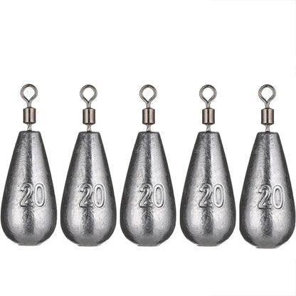 Drop Shot Sinker (5/pk) - Duke's Fishing Supply