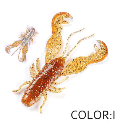Crawbait Soft Plastic Lure (1.6"/2.8") - Duke's Fishing Supply