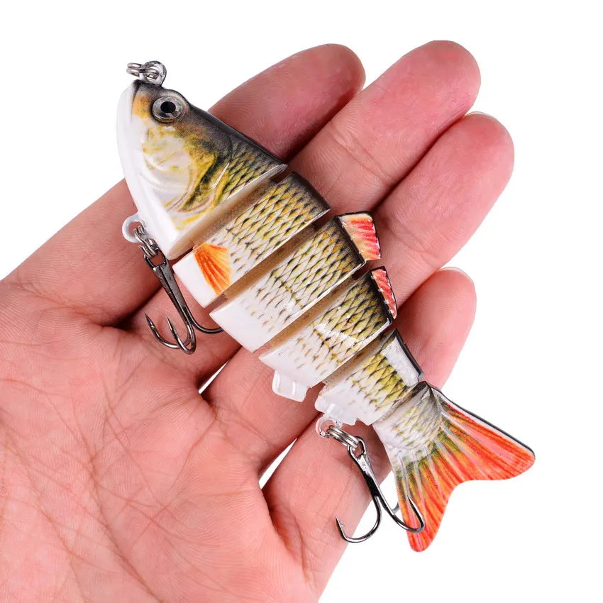 Sinking Jointed Swimbait (Various Sizes) - Duke's Fishing Supply